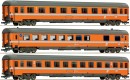 64095 Roco Set of 3 Passenger cars of Transalpin train. Set #1